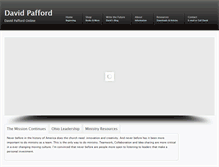 Tablet Screenshot of davidpafford.com